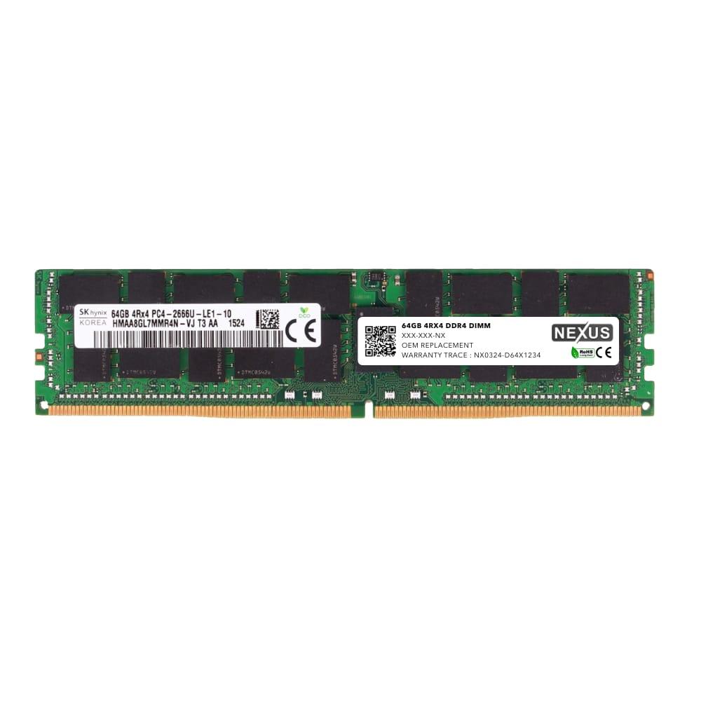 A8451131 - 64GB 4RX4 DDR4 2133MHz LRDIMM - Nexus Memory